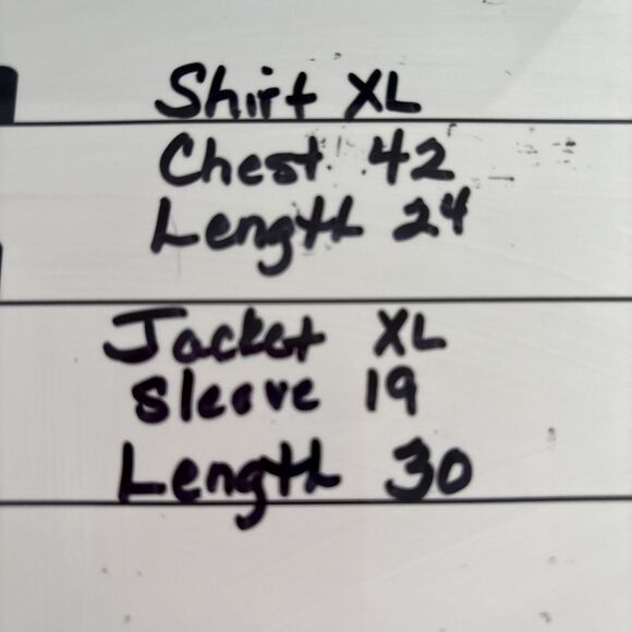 Dealers And Damon’s XL. 2 Piece Set Lined  Shirt And Jacket Brown Tones - Picture 6 of 6